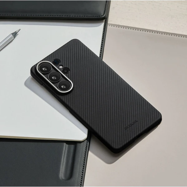 Pitaka Cairn Case Aaron button kryt Samsung Galaxy S26 Black/Grey - Pouzdra - Obrázek d_8341bfe394f64c5297157ee92e8e575f