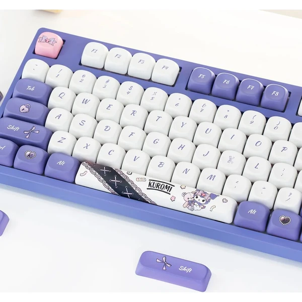 Akko x Kuromi 3108 V3 Akko Frost Pink klávesnice (US) fialová - Klávesnice - Obrázek d_836a7877676f48379e6d18ff7f1537bf