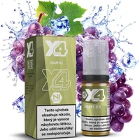 Liquid X4 Bar Juice Chladivé hroznové víno 10ml (20mg) - E-liquidy