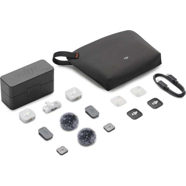 DJI Mic Mini 2 (2 TX + 1 Mobile RX + nabíjecí pouzdro) - Mikrofony - Obrázek d_839cad7e75ea4ba586bb50e0a6490bd6