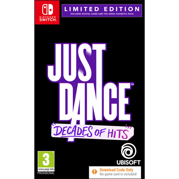 Just Dance Decades of Hits Limited Edition (Code in Box)(Switch)
