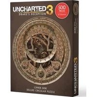 Puzzle Dark Horse Uncharted 3: Drake's Deception - Cipher Disk Circular Deluxe (500 pieces) - Puzzle