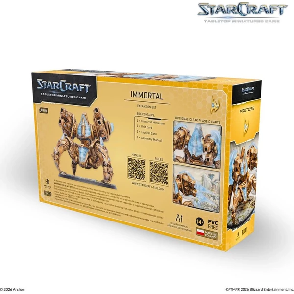 StarCraft The Miniatures Game - Immortal - Protoss - Expansion Set - EN - Deskové hry - Obrázek d_8408ffe5e4f247059253e8635fb35b5e