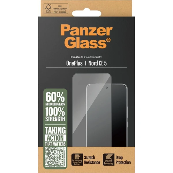 PanzerGlass® Ultra-Wide Fit sklo OnePlus Nord CE 5 - Ochranné folie a skla - Obrázek d_840aa5435038440ab50ac5bde07a11a9