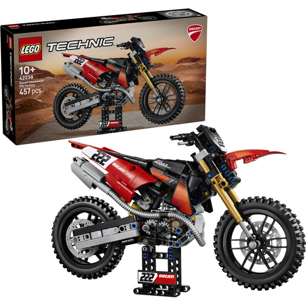 LEGO Technic 42238 Motorka Ducati Desmo450 MX Factory