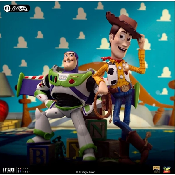 Soška Iron Studios Toy Story -  Buzz and Woody 20 cm - Sochy a sošky - Obrázek d_852060930f8f4ecc97a80df0e63e6605