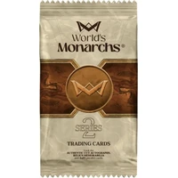 World's Monarchs 2026 sběratelské karty - Series 2 balíček - Sběratelské karty a nálepky