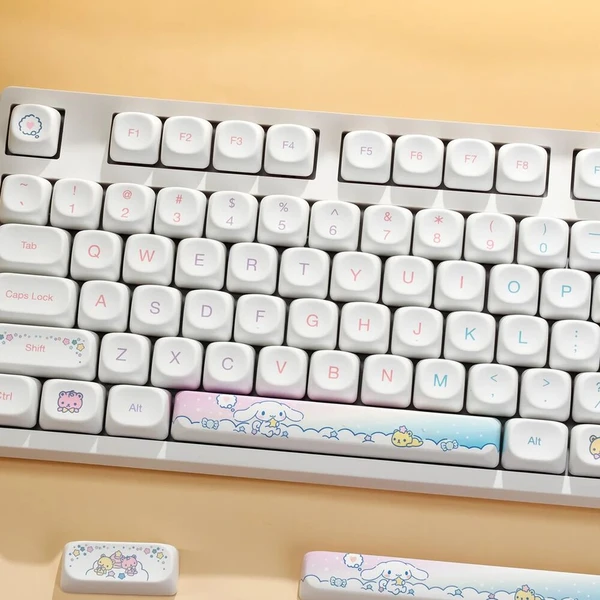 Akko x Cinnamoroll Star 3108 V3 Akko Frost Pink klávesnice (US) bílá - Klávesnice - Obrázek d_854b7970747146d3a473406849e6a577