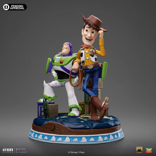 Soška Iron Studios Toy Story -  Buzz and Woody 20 cm - Sochy a sošky - Obrázek d_8555ebce29f6443db3765c0d91cbb963
