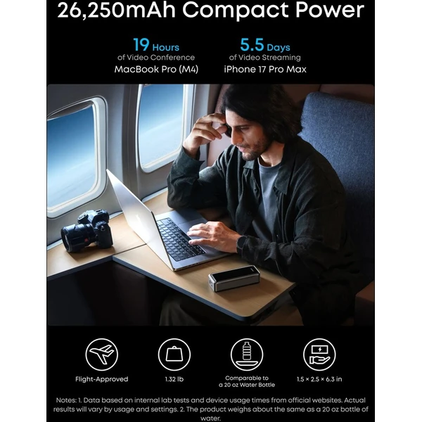 Anker Prime powerbanka 26250mAh, 300W černá - Powerbanky - Obrázek d_856bd4c5ef294c8380ee9f873c3eb562