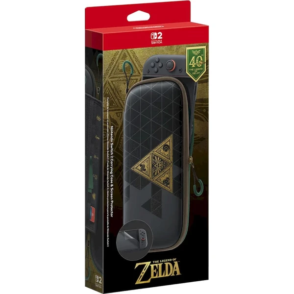 Nintendo Switch 2 Carrying Case&Screen Protector The Legend of Zelda - 40th Anniversary Edition - Pouzdra - Obrázek d_8580d4f54a5a458f911f8a1242897079