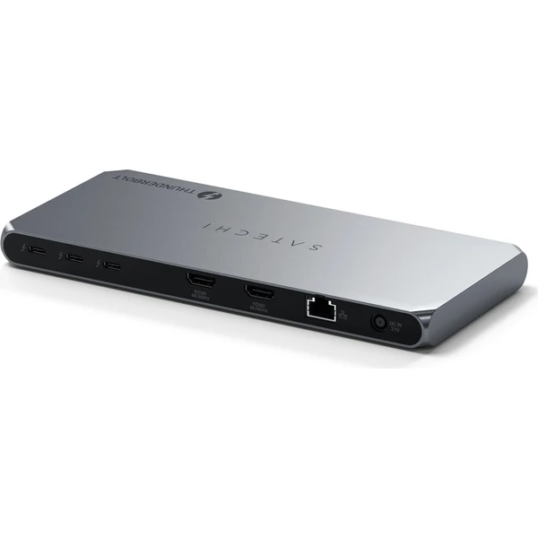 Satechi Thunderbolt 4 Docking Station with DisplayLink dokovací stanice vesmírně šedá - Dokovací stanice - Obrázek d_85a0e989908f4d6c8c14d2c9a6036bbe