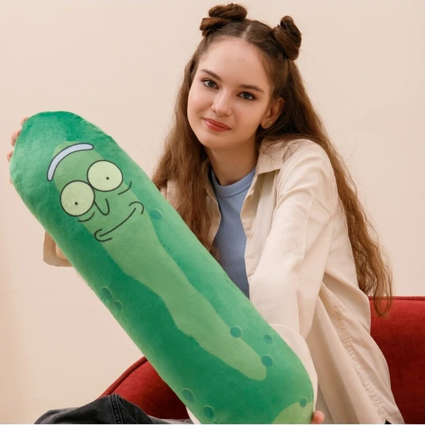 Plyšový polštář FS Holding Rick nad Morty - Pickle Rick 60 cm - Plyšové hračky - Obrázek d_85dc589df8a049d28eb22e502fb2d064