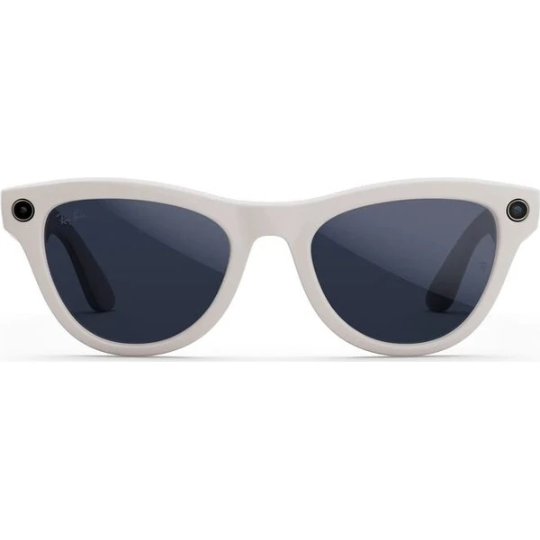 Meta RAY-BAN Skyler Gen2 (Standardní) chytré lesklé brýle (zatmavovací - čiré/safírové) šedé - AR brýle - Obrázek d_8600fb771e0c42d180c0003b266acd45