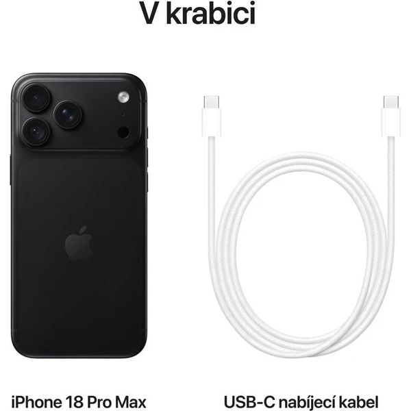 Apple iPhone 18 Pro Max 256GB černá - Mobilní telefony - Obrázek d_86187d4486e74e44a7c131de16405800