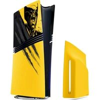 PlayStation 5 Pro Console Covers Marvel’s Wolverine Battle Yellow Limited Edition - Konzolové příslušenství