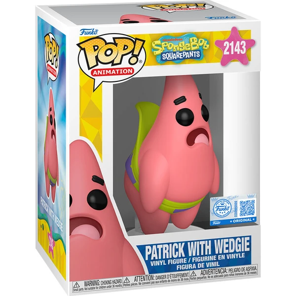 Funko POP! #2143 Television: SpongeBob - Patrick with Wedgie - Funko POP! - Obrázek d_865762ae8c1c4b0a844d53b379a82ec1