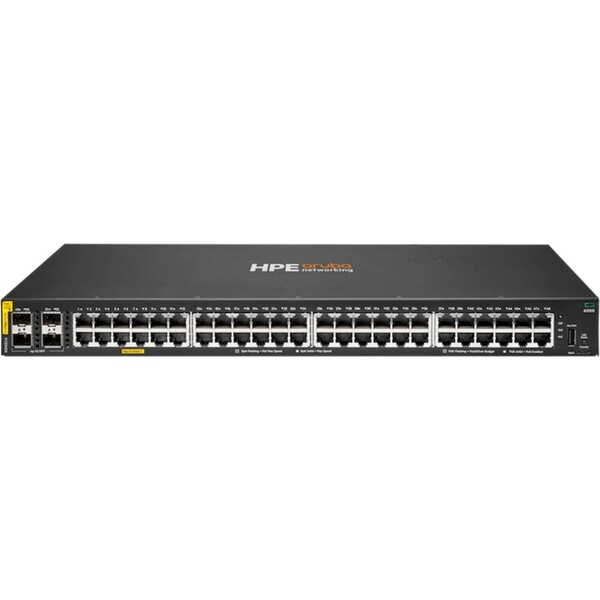 HPE Networking CX 6000 48G CL4 PoE 4SFP 370W