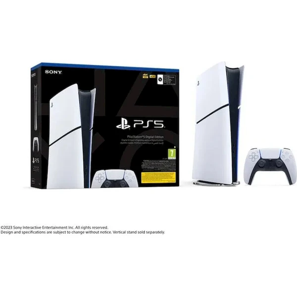 PlayStation 5 Slim Digital Edition 825GB + Vertikální podstavec pro konzole PS5 - Konzole - Obrázek d_874f8fdc3f654001a2cd3c0ebc043fcc