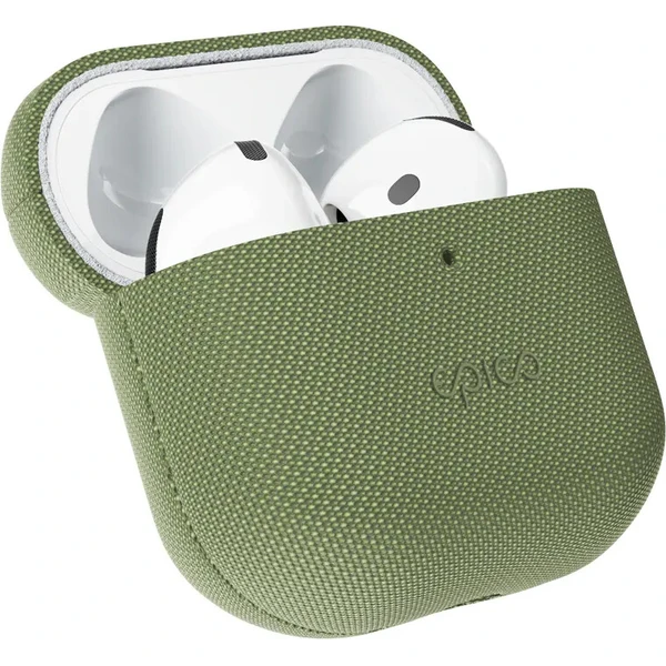 Epico SolidWoven Case pouzdro pro AirPods 4/AirPods 5 zelené - Pouzdra - Obrázek d_8771b58f8f644e92ab078c5acc9774fb