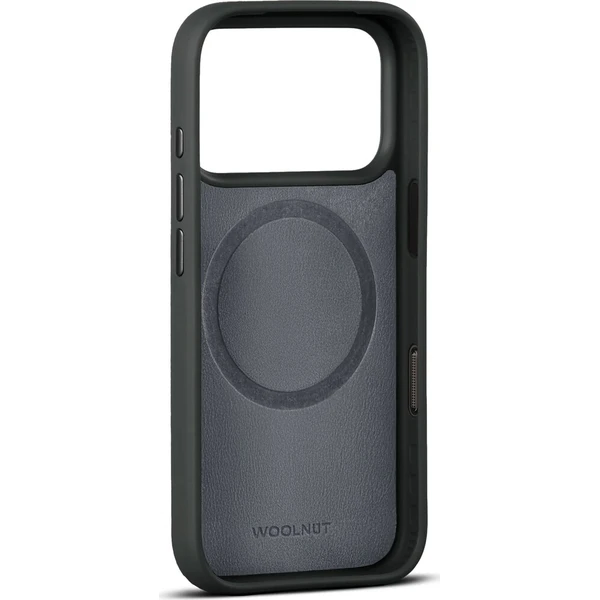 Woolnut MagSafe kožený kryt iPhone 18 Pro černý - Pouzdra - Obrázek d_87aadd8eb78348bcbee9a6e09cb2c53b
