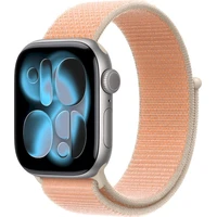 Apple Watch 42/41/40/38mm melounově oranžový provlékací sportovní řemínek - Řemínky