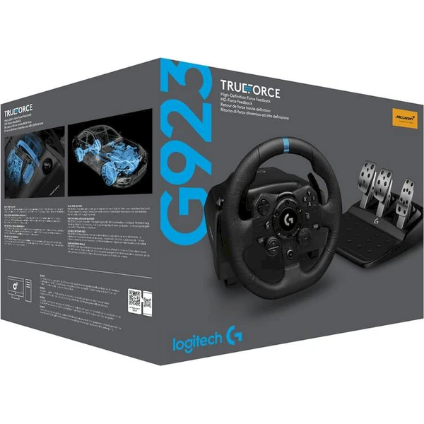 Logitech G923 Racing volant a pedály pro PC černý - Volanty - Obrázek d_87c55840da314b13ba7678f2b07fc3db