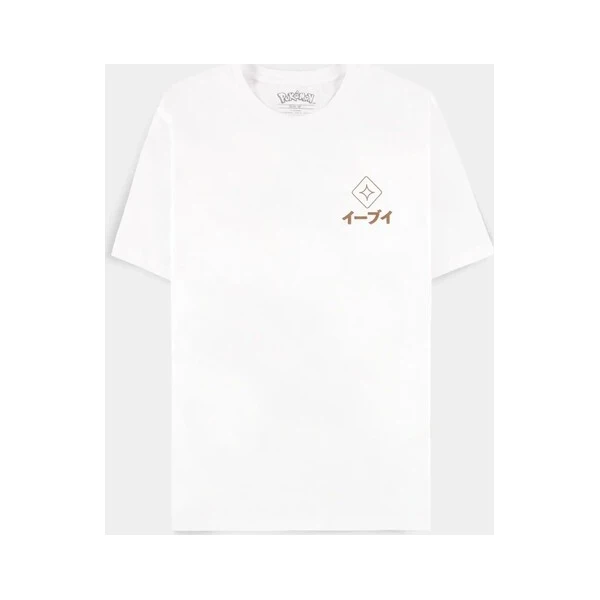 Tričko Pokémon - Eevee XS Bílá