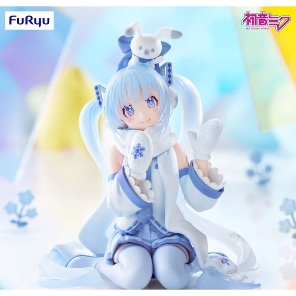 Figurka Furyu Hatsune Miku Noodle Stopper - Snow Miku Sky Town 10th 10 cm - Figurky - Obrázek d_8827964cade442e18b74200b53097475