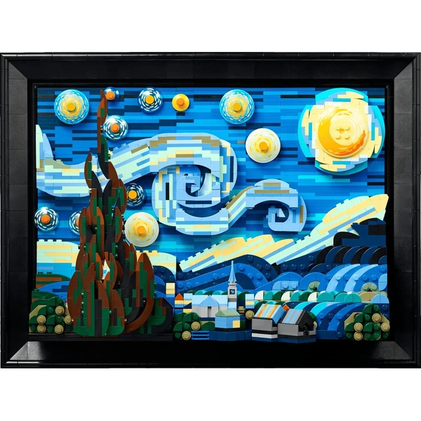 LEGO® Ideas 21333 Vincent van Gogh Hvězdná noc