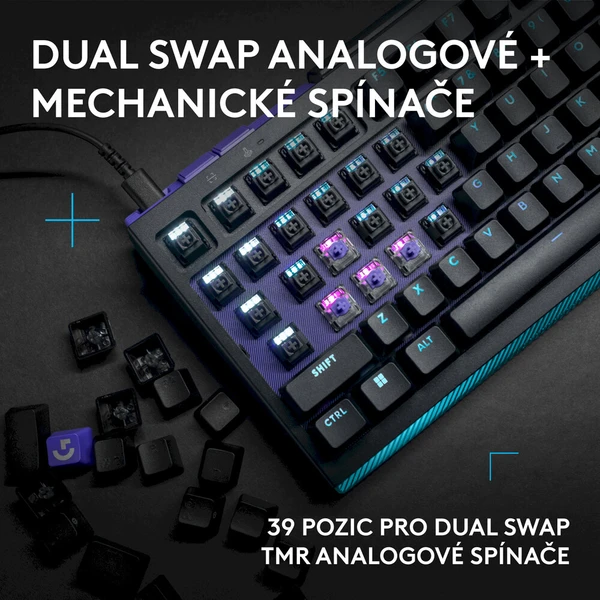 Logitech G512 X 75% herní klávesnice Linear US INTL černá - Klávesnice - Obrázek d_887777db72284d6aa8a371e1a91385c6