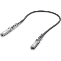 Ubiquiti UniFi SFP+ Direct Attach kabel 10 Gbps 0,5m černý - Kabely a redukce