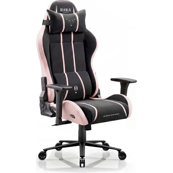 Diablo X-One 2.0 Normal Size herní židle černo-růžová - Židle - Obrázek d_89027f378c454b80a611fefab44fb91f