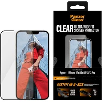 PanzerGlass® Ultra-Wide Fit sklo Apple iPhone 17e/16e/14/13/13 Pro s bezprašným instalačním boxem - Ochranné folie a skla