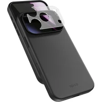Epico Leather Pro Mag+ MagSafe/Qi2 kožený kryt iPhone 17 Pro Max/18 Pro Max černý - Pouzdra