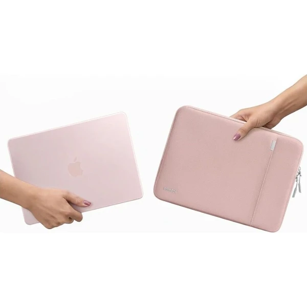 tomtoc Defender A13 sleeve pouzdro 13" MacBook Neo růžové - Pouzdra - Obrázek d_89d355ee71db4cfcbe86e5d0566a7977