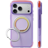 Torras Ostand O3 Air Core MagSafe kryt iPhone 18 Pro Max fialový - Pouzdra