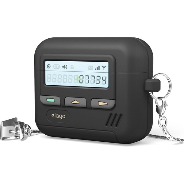 ELAGO Pager pouzdro Airpods 4 černé