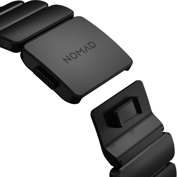 Nomad Stratos Band FKM řemínek Apple Watch 45/46/49mm Black Titanium Forest Green - Řemínky - Obrázek d_89fb9522cbea4e6193369ef82cab4e86