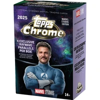Sběratelské karty Topps 2025 Marvel Studios Chrome Value Box - Sběratelské karty a nálepky