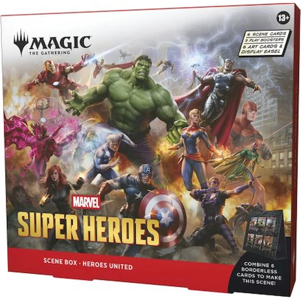 Magic: The Gathering - Marvel Super Heroes Scene Box Heroes United - MTG karty - Obrázek d_8a355225362e409289cbf0eaa03b895c