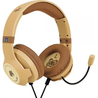 HORI Gaming Headset drátová náhlavní sluchátka Wood Brown - Sluchátka
