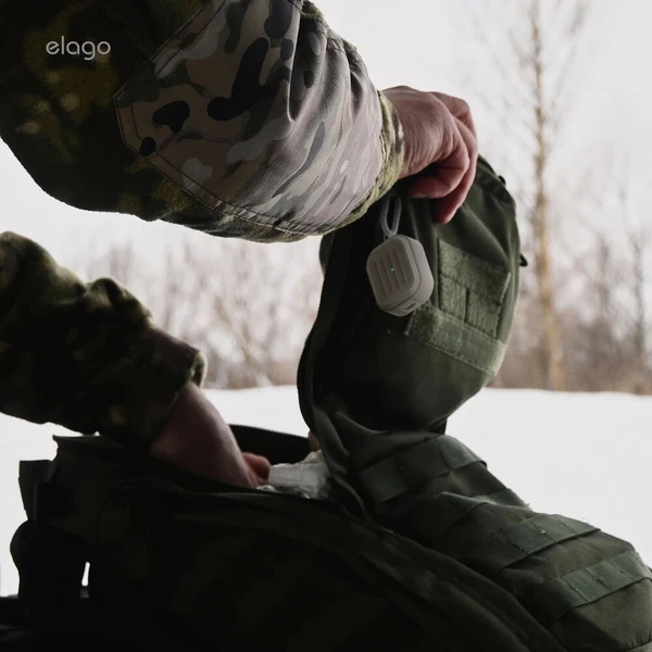 ELAGO Armor Hang Case pouzdro pro Apple Airpods Pro 3 černé - Pouzdra - Obrázek d_8a7460a60f7446cdb167d835196284cd