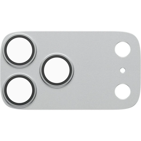 PanzerGlass FENDER hliníková ochrana fotoaparátu iPhone 18 Pro Max Silver (stříbrný) - Ochranné folie a skla - Obrázek d_8a87a0dee5e04e88990d317985757aa7