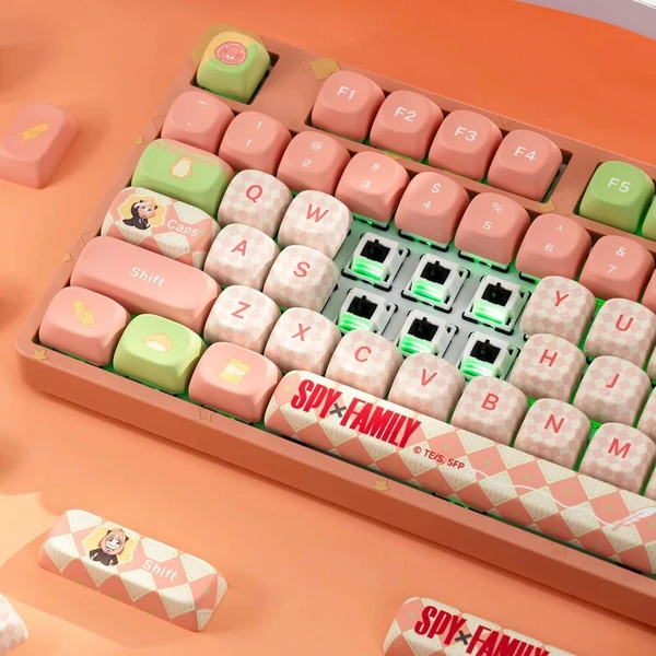 Akko x Spy Family 5108B Plus Akko Piano Pro V3 bezdrátová klávesnice (US) růžová - Klávesnice - Obrázek d_8b1561c90e6042a49c2aa58e00c6a943
