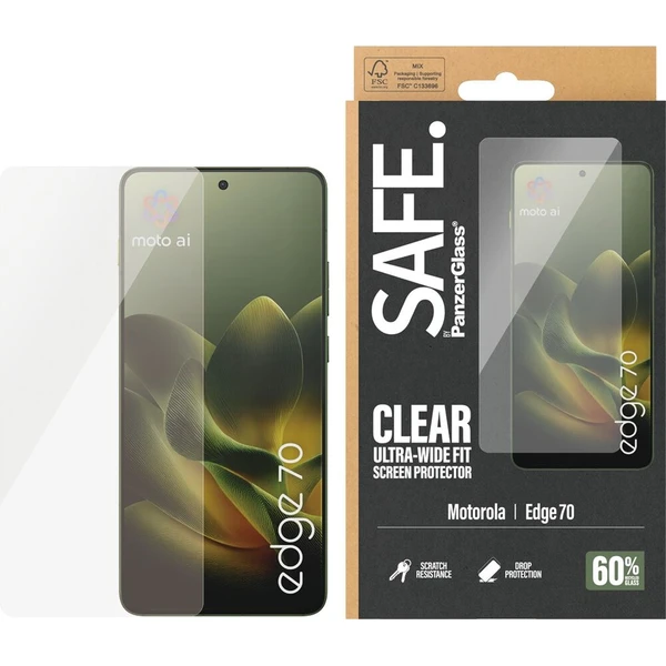 PanzerGlass® SAFE Ultra-Wide Fit sklo Motorola Edge 70 - Ochranné folie a skla - Obrázek d_8b32809b591a4bea820752823295c224