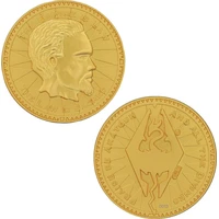 Sběratelská mince Fanattik The Elder Scrolls - Coin Septim Mity Gold Edition - Mince