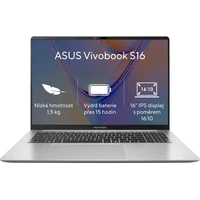 ASUS Vivobook S16 (S5652MA-TK109W) stříbrný - Notebooky
