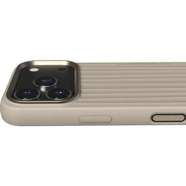 NUDIENT Bold Magsafe kryt iPhone 17 Pro/iPhone 18 Pro Linen Beige - Pouzdra - Obrázek d_8be7d3b0dae4465bb6fed3919b57cf5e