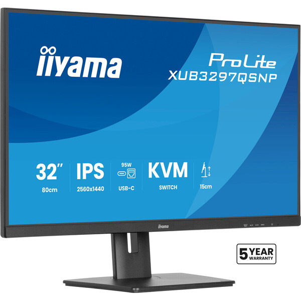 iiyama ProLite XUB3297QSNP-B1 Černá